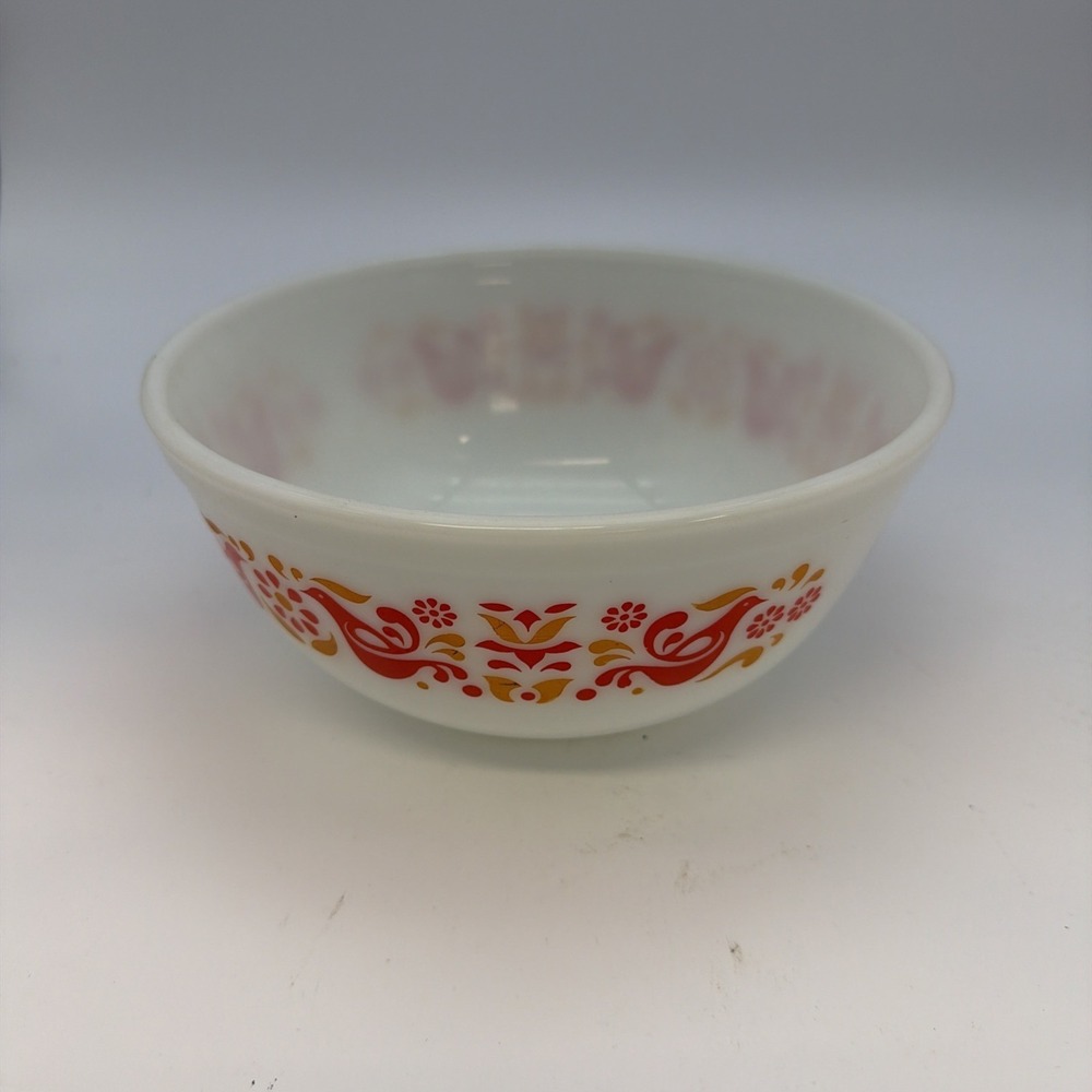 #403 Vintage PYREX Friendship birds Mixing Bowl 2-1/2 quart 2.5